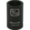 Dynamic 3/8" Drive Standard Socket, Black Phosphate, Tools 3/8" Drive 6 Point SAE, 9/16" Standard Length D007318 - alternate 1